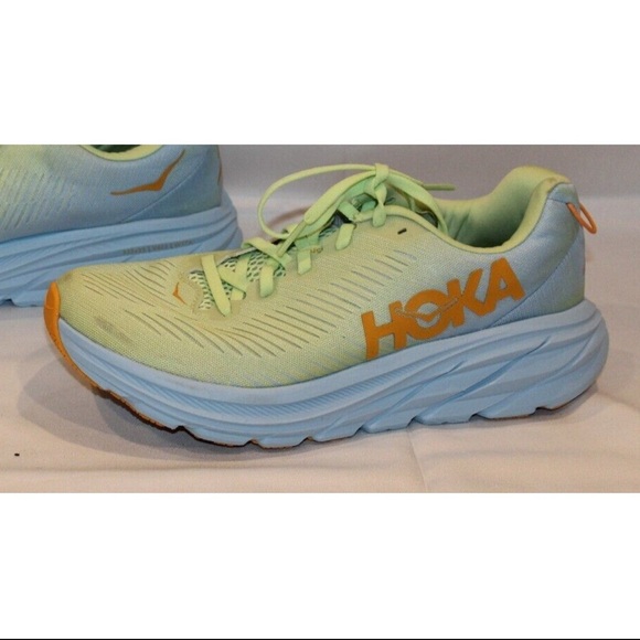 Hoka Mint and Sky Blue Athletic Shoes Women’s size 6.5 - Picture 3 of 5